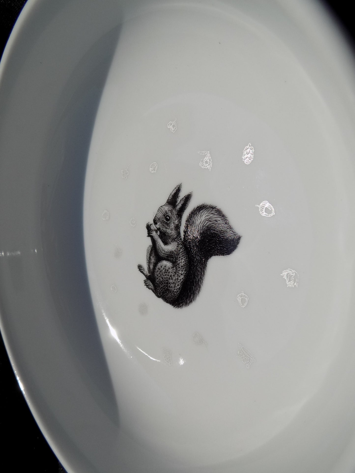 miseczka śniadaniowy z nadrukiem wiewiórki