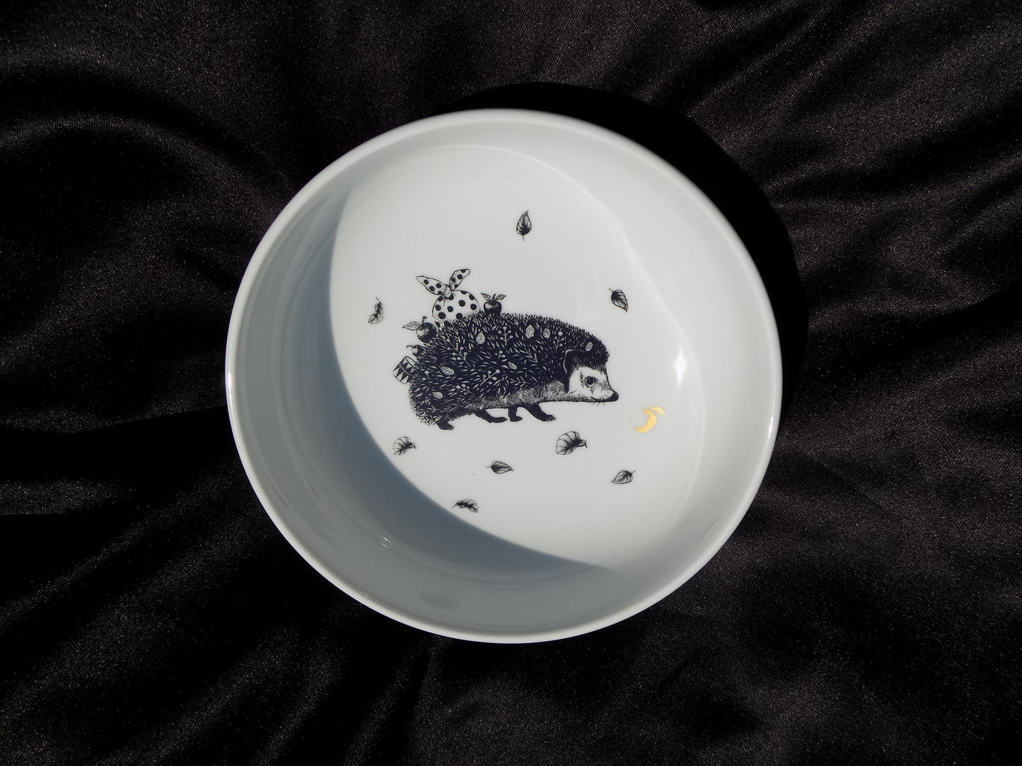 unikalna miska z jeżem