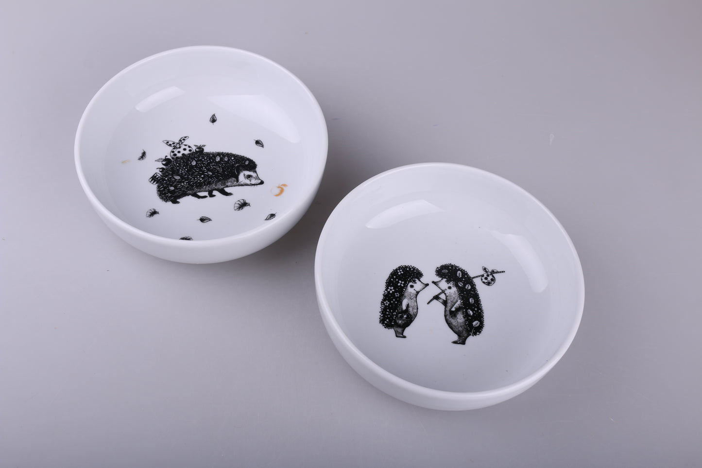 miski porcelanowe z dekoracją certyfikowaną do kontaktu z jedzeniem ISO 9001:2015