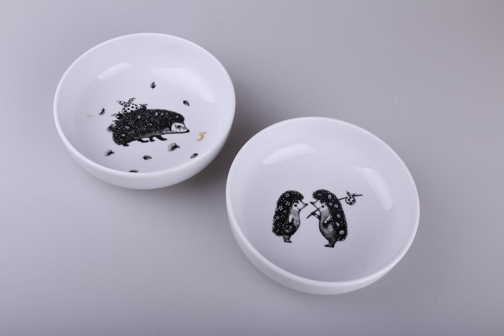 miski porcelanowe z dekoracją certyfikowaną do kontaktu z jedzeniem ISO 9001:2015