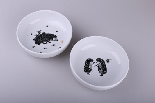 miski porcelanowe z dekoracją certyfikowaną do kontaktu z jedzeniem ISO 9001:2015