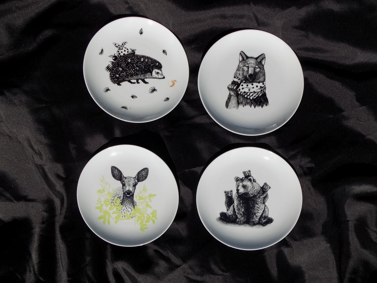 talerze śniadaniowe z nadrukiem certyfikowanym do kontaktu z jedzeniem ISO 9001:2015