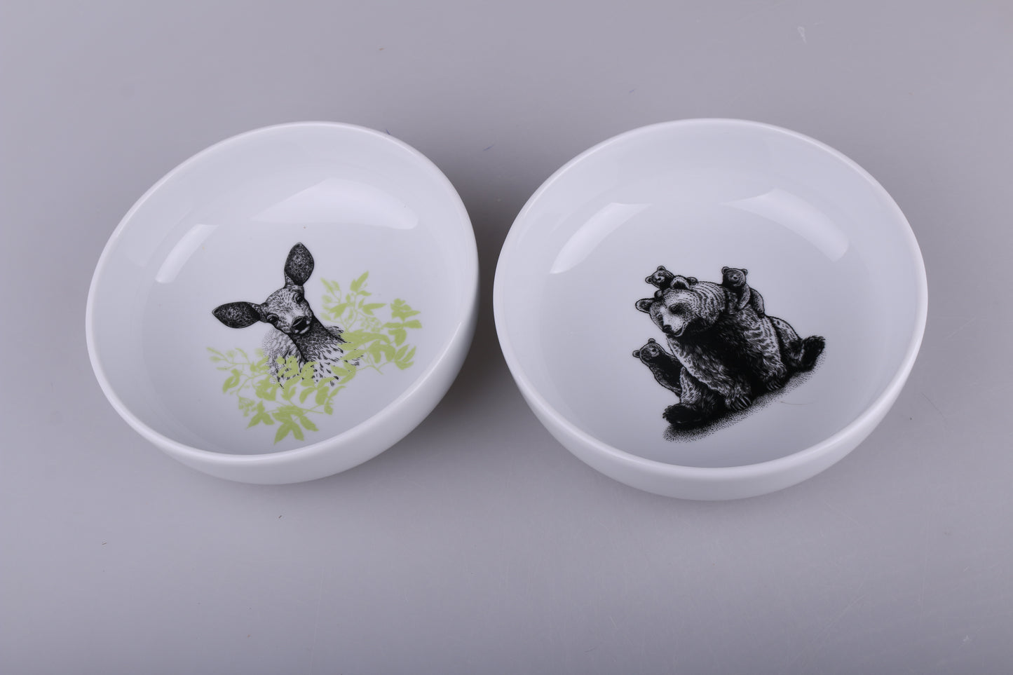 miski śniadaniowe z dekoracją certyfikowaną do kontaktu z jedzeniem ISO 9001:2015