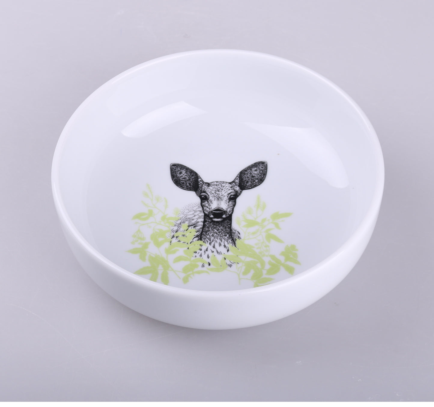 unikalna miska z sarną