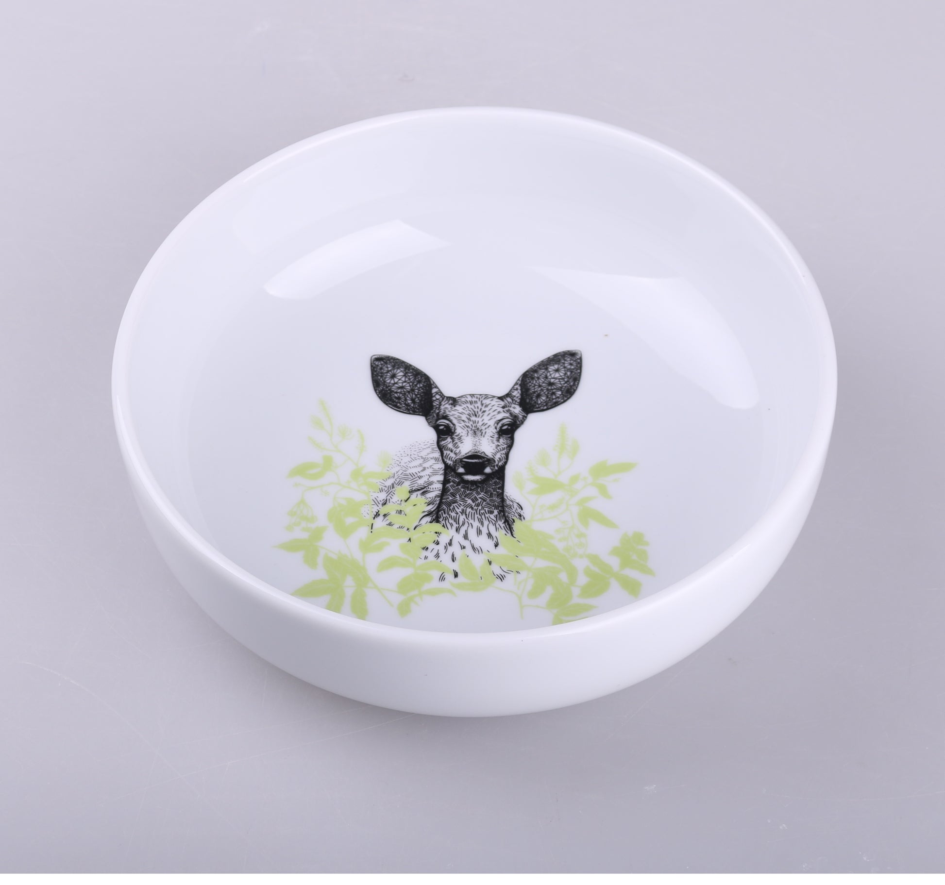 unikalna miska z sarną